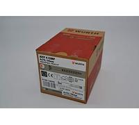 Würth Assy 4 CSMP - Tornillo para aglomerado (4 x 70 mm, 200 unidades, acero galvanizado, rosca parcial, cabezal avellanado RW 20)