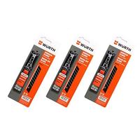 Würth Cuchillas (3 x por 10 pieza en deslizante Pender Cutter de cuchillo