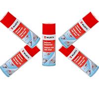 Würth Espray de cuidado de acero inoxidable, 5 x 400 ml, limpiador de acero inoxidable