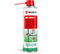 Würth Grasa Líquida en Spray 500 ml, Lubricante para Cadena de Moto y Rodamientos, Alta Adherencia y Resistencia a Presión y Temperatura