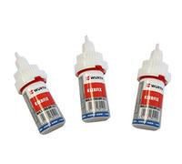 Würth Klebfix - Adhesivo de segundos (3 x 20 g)