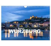 Würzburg - Bayern (Wandkalender 2026 DIN A4 quer), CALVENDO Monatskalender: Die äußerst sehenswerte Stadt Würzburg in Unterfranken, Bayern