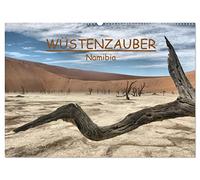 Wüstenzauber Namibia (Wandkalender 2026 DIN A2 quer), CALVENDO Monatskalender: 12 Fotos, die den Wüstenzauber Namibias nach Hause bringen