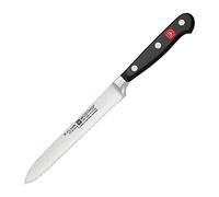 WÜSTHOF Classic cuchillo para fiambres 14 cm, negro