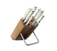 WÜSTHOF Classic Ikon creme Bloque cuchillos con 8 piezas