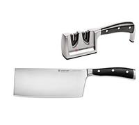 WÜSTHOF Classic Ikon Cuchillo cocinero chino & afilador