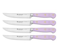 WÜSTHOF Classic juego de cuchillos bistec con 4 cuchillos 12 cm, Purple Yam (púrpura)