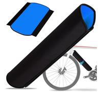 WUFANC 2 Piezas Cubierta de Batería para Bicicleta Eléctrica, E-Bike Funda Protectoraapta para Cuadros de 30 a 40 cm, Prolongando el Tiempo de Funcionamiento y la Vida. (27 x 53 cm)