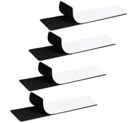 WUFANC 4 Portamatriculas Coche Invisible sin Marco,Soporte Matricula Coche | Homologado Válido para Cualquier Modelo, Super Fuerte & Universal, Porta Matriculas para Coches 50x10 cm