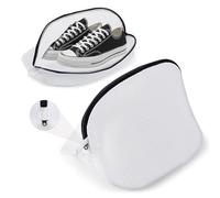 WUFANC Bolsa Lavadora Zapatillas 2 Pcs, Bolsa Malla Lavadora con Cremallera, Reutilizable Bolsa Zapatos Lavadora, Ideales para Bolsa para Lavar Zapatillas en Lavadora