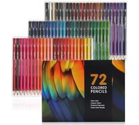 WUFANC LáPices Delapices Colores De 72 Unidades - Lapices De Colores Profesionales Con Estuche PortáTil - Ideal Para Escuela De Arte Y Estudio - 72 LáPices De Lapices De Colores