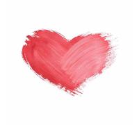 WUFIEA Decoración artística con corazones en lienzo, póster romántico con temática de amor Corazón de rimas de Rocky Decoración para la sala de estar (Negro-20x30cm Sin marco
