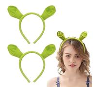 WUFKOP 2 Uds. Diademas De Monstruo Verde, Diademas De Animales, Bandas Festivas, Decoraciones De Actuación De Fiesta, Disfraces De Cosplay, disfraz shre