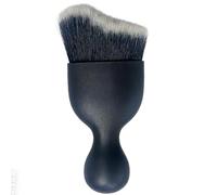 WUFKOP 3 Piezas Cepillo Limpieza Coche, Cepillos Coche, Negro Suave sin Rayar Escobillas para Limpiar el Polvo de los Coche para Rejillas de Ventilación y Salpicadero