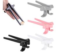 WUFKOP 4 Piezas Pinzas para Dedos para Snacks, Palillos para Jugadores sin Manos Sucias, Accesorios para Comer para Gaming, Oficina y Tiempo de TV