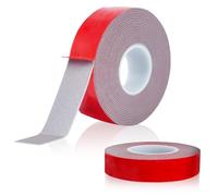 WUGAUWOR Cinta Adhesiva Doble Cara Extrafuerte de 5m x 20mm, Double Sided Tape Impermeable 3M para Metal/Vidrio/Madera/Pared etc., No Mas Clavos Adhesión Permanente, Uso En Oficina/Hogar/Auto/Exterior