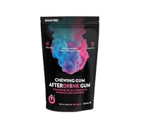 WUGUM Chicle AfterDrink - Chicle Funcional para Revitalizar Mente y Cuerpo - Alivia Resaca, Dolor de Cabeza y Cansancio - Sabor Frutos Rojos - Recomendado 2 Chicles/día - 10 Chicles