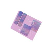 WUJIHE 2 marcadores magnéticos con temática de paisaje, marcadores de página magnéticos, clip magnético para estudiantes, profesores, marcadores de libros divertidos para leer (morado)