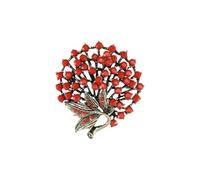 WUJIHE Broches de flores turquesa para mujer, unisex, estilo tibetano, insignia, color azul turco, insignia, banquetes, fiestas, mochilas, regalos, accesorios de joyería, talla única