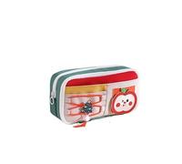 WUJIHE Estuche para lápices Kawaii de gran capacidad con dibujos animados para niña, bolsa de regreso a clases, bolsa de papelería para lápices, bolsa estética (S2)