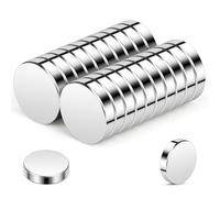 Wukong 13x3mm Imán de Neodimio, 20 Imanes Redondos Fuertes, Imanes para Refrigerador, Adecuados para Pizarras Blancas, Manualidades, Oficina, Hogar y Escenas Creativas de Bricolaje