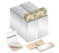 Wukong 20×10×2mm Imanes Potentes Imanes Neodimio, 30 Piezas Imanes Adhesivos Imanes Nevera, Imanes Pizarra Magnetica, Imanes Pequeños para Pizarras Blancas, Oficinas y Tablones de Anuncios