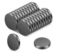 Wukong 25×5mm | 20 Piezas Imanes Pizarra Magnetica, Imán Potentes Imanes Nevera, Imanes Ferrita para Oficinas, Tablones de Anuncios y Escuelas