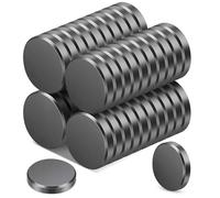 Wukong 25×5mm | 40 Piezas Imanes Pizarra Magnetica, Imán Potentes Imanes Nevera, Imanes Ferrita para Oficinas, Tablones de Anuncios y Escuelas