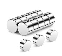 Wukong 8x5mm | 10 Piezas Imanes Neodimio, Imanes Potentes Imanes Pequeños, Imanes Nevera, Imanes Pizarra Magnetica, Refrigeradores y Oficinas