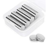 Wukong Imán de neodimio de 12 mm x 3 mm, Mini imanes Extremadamente Fuertes,para la Cocina, Experimentos científicos,diseño de DIY, Oficina (50 Piezas)