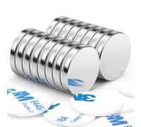 Wukong Imán de neodimio de 20x 3 mm, 16 Piezas Mini imanes Extremadamente Fuertes,para la Cocina, Experimentos científicos,diseño de DIY, Oficina