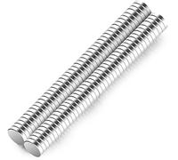 Wukong Imán de neodimio de 5mm x 1mm, Mini imanes Extremadamente Fuertes,para la Cocina, Experimentos científicos,diseño de DIY, Oficina (100 Piezas)