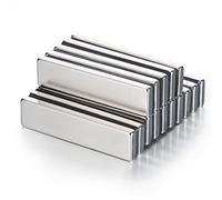 Wukong Imán de Neodimio,Super Fuerte rectángulo imán de Tierras Raras,para la Cocina, Experimentos científicos,diseño de DIY, Oficina - 40X10X3mm (15pcs)