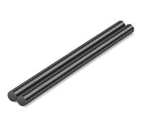 Wukong Imanes de neodimio negros pequeños, 3 x 1 mm, 100 unidades, mini imanes fuertes para impresión 3D, manualidades, oficina, bricolaje
