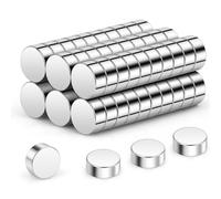 Wukong N45 imanes diminutos 5x2mm | Pack de 60, imanes pequeños redondos para manualidades, imanes en miniatura para modelos, manualidades DIY, refrigerador, hogar, oficina