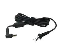 WUKUBO Conector de alimentación for ordenador portátil, adaptador de enchufe de CC, Cable de cargador de 1,2 M, 5,5x2,5 Mm, 18AWG for cargador de portátil(1pcs Power Cable)