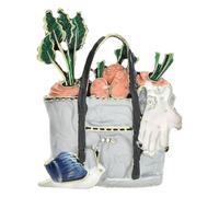 Wuli & Baby Caracoles Verduras Cesta Broches para Hombre y Mujer, Klein, Metal no precioso