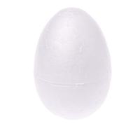 WuLi77 10 huevos de Pascua de espuma de poliestireno de 3/6/8/12 cm, bola de espuma de poliestireno para decoración de bodas, hogar, fiestas de Pascua, manualidades, suministros de bricolaje