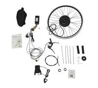 Wulimasun Kit de conversión de bicicleta eléctrica, 500 W, 36 V, 24 pulgadas, motor de rueda delantera con pantalla LCD, para el montaje de bicicletas con rueda delantera de 24 pulgadas