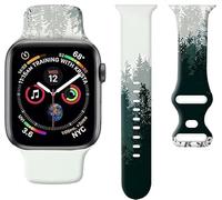 wumswu Compatible con iWatch Band de 38 mm, 40 mm, 41 mm, 42 mm, 44 mm, 45 mm, 49 mm, para mujer, bonita correa de repuesto que no se decolora para iWatch SE Series 9, 8, 7, 6, 5, 4, 3, 2, 1 Ultra