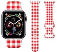wumswu Compatible con iWatch Band de 38 mm, 40 mm, 41 mm, 42 mm, 44 mm, 45 mm, 49 mm, para mujer, bonita correa de repuesto que no se decolora para iWatch SE Series 9, 8, 7, 6, 5, 4, 3, 2, 1 Ultra