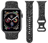 wumswu Compatible con iWatch Band de 38 mm, 40 mm, 41 mm, 42 mm, 44 mm, 45 mm, 49 mm, para mujer, bonita correa de repuesto que no se decolora para iWatch SE Series 9, 8, 7, 6, 5, 4, 3, 2, 1 Ultra