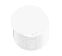 WUMUZAI Círculo de papel de cartulina de 25 cm, 50 hojas redondas de cartulina, cartulina gruesa para manualidades, recortes de papel en blanco para dibujar, escribir, arte, decoración de fiestas,