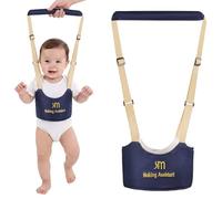 WUMZIRA Arnés Bebé para Caminar, Arnés de Seguridad Ajustable para Aprender a Caminar, Cinturón de Ayuda para Primeros Pasos Transpirable para Niños de 6 a 24 Meses, Azul Marino