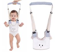 WUMZIRA Arnes Bebe para Caminar, Arnés para Bebes Caminar Ajustable y Transpirable, Correa Niños Paseo para Primeros Pasos, Asistente de Caminata con Malla para Bebés de 7-24 Meses, Azul Claro