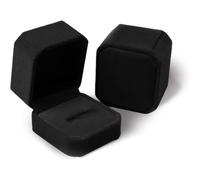 WUMZIRA Scatola Regalo Di Fascia Alta In Velluto Vintage, Portagioie Ad Anello Per Proposta, Matrimonio, Anniversario Degli Amanti, per matrimonio fidanzamento San Valentino