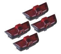 WUNDER 2X LED Puerta de Coche Bienvenido Proyector Logo CortesíA Ghost Shadow Light para CLASE C W201 W202 W203 W204