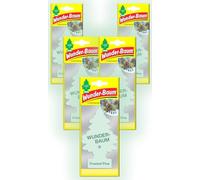 Wunder-Baum Ambientador para coche (5 unidades, aroma a pino escarchado)