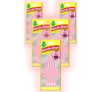 Wunder-Baum Ambientador para coche (5 unidades, incluye bolígrafo de goma)