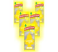 Wunder-Baum Ambientador para coche (5 unidades, incluye lápiz de luz de limón)